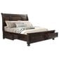 Mayberry Hill Kingston Queen Storage Bed in Rich Walnut, , large
