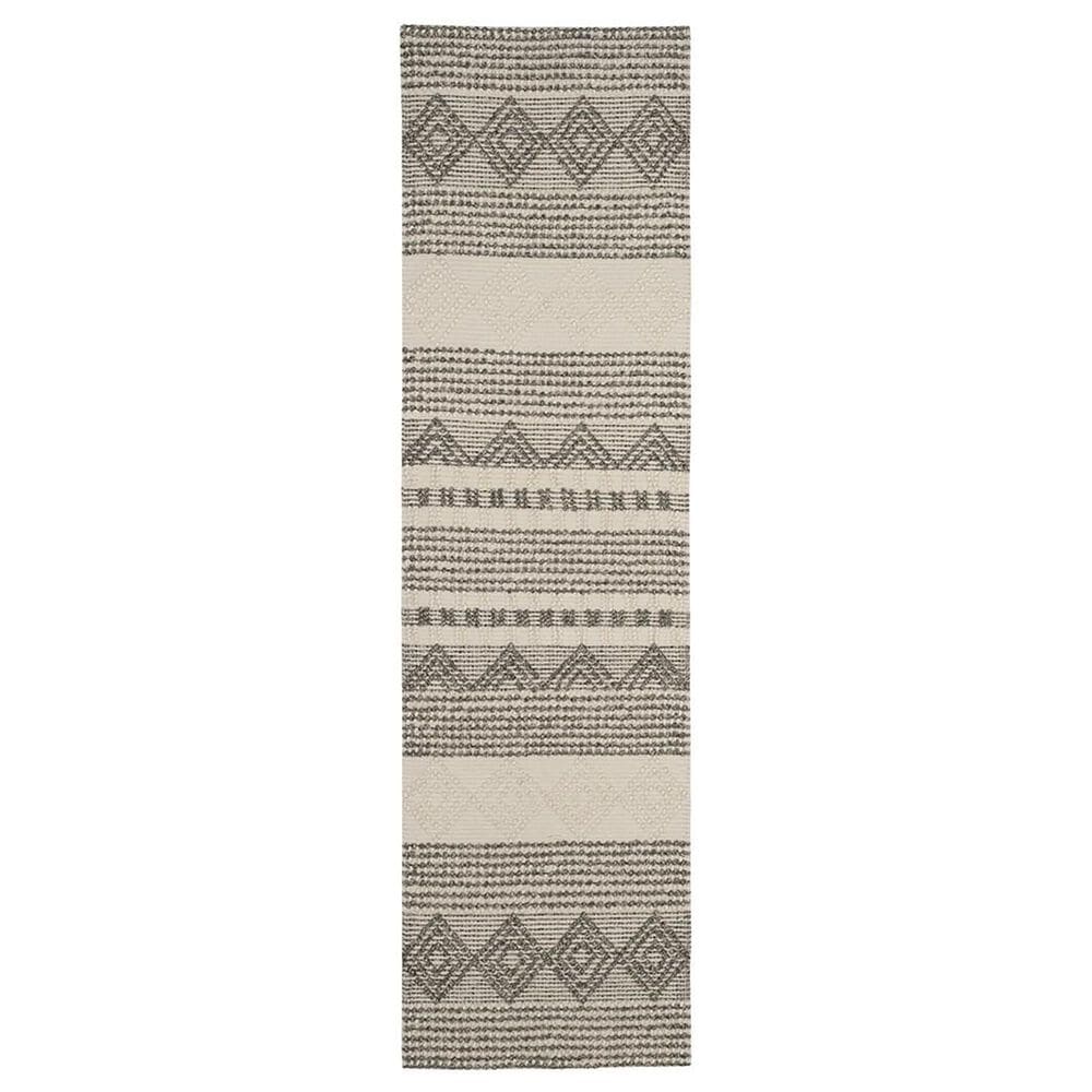 Safavieh Natura 2"3" x 22" Grey and Ivory Runner, , large