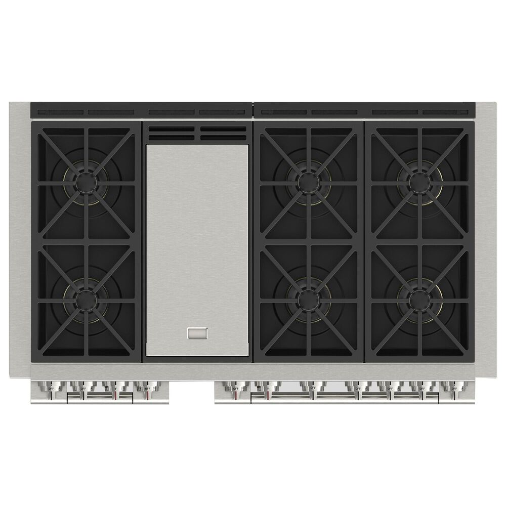 Fulgor Milano Sofia 6.5 Cu. Ft. 48&quot; Professional Dual Fuel Range in Stainless Steel, , large