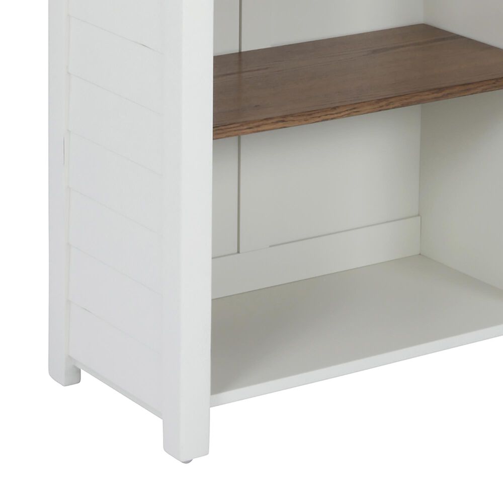 Homestyles Portsmouth Bookcase in White, , large