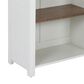 Homestyles Portsmouth Bookcase in White, , large