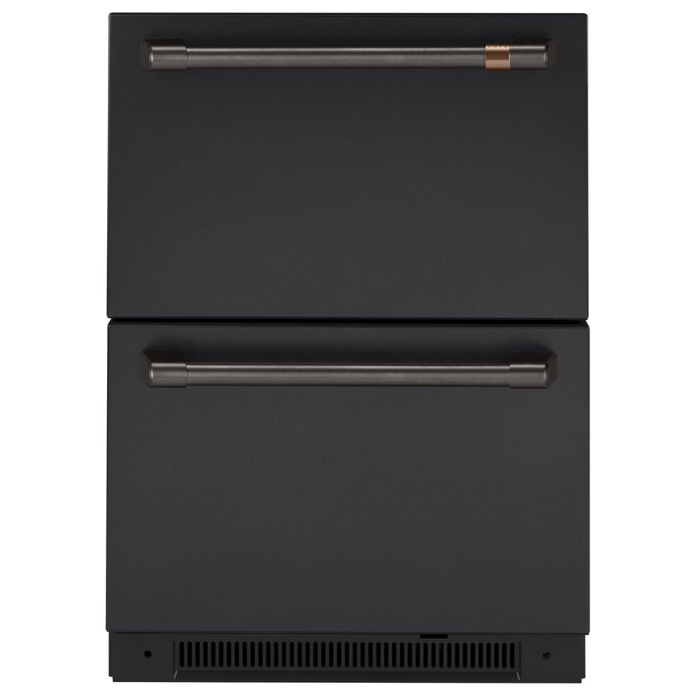 Cafe Under Counter Refrigeration Handle Kit in Brushed Black, , large