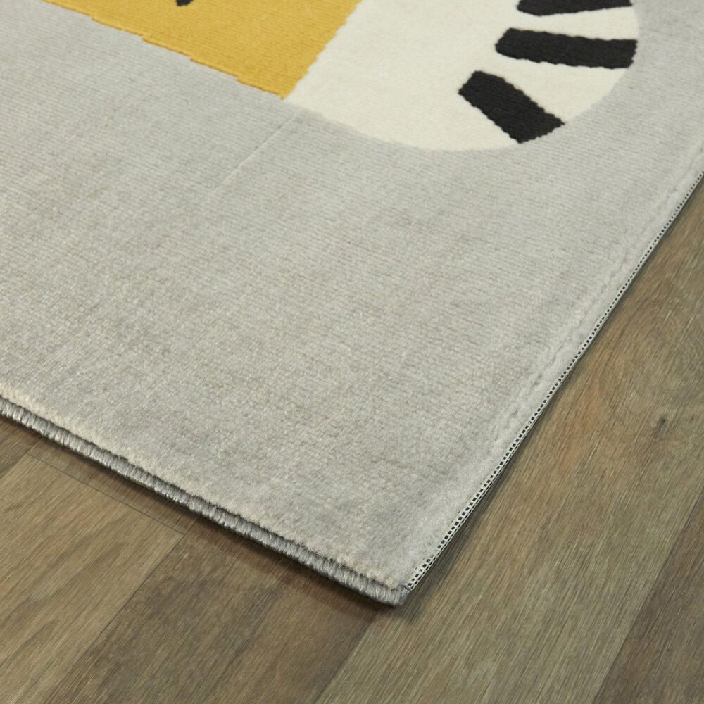 Balta Rugs Little Lion 3&#39;11&quot; x 5&#39;7&quot; Yellow Kids Area Rug, , large