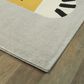 Balta Rugs Little Lion 3"11" x 5"7" Yellow Kids Area Rug, , large