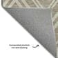Dalyn Rug Company The Reserve TR17 Khaki 1"8" x 2"6" Indoor/Outdoor Area Rug, , large