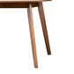 Baxton Studio Maila Dining Table in Walnut Brown - Table Only, , large