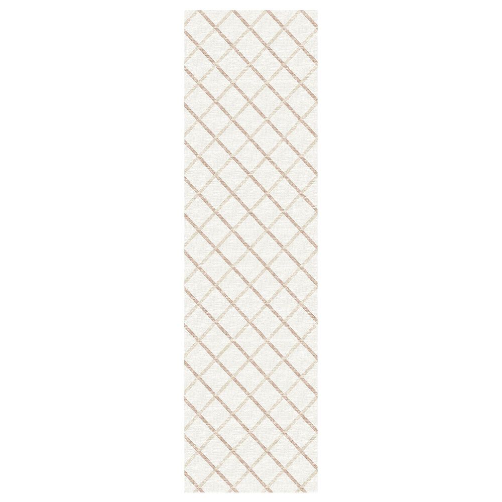 Dalyn Rug Company York 2"3" x 10" Ivory Indoor/Outdoor Runner, , large