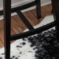 Linon Home Decor Culver Counter Stool with Black Cushion in Black (Set of 2), , large