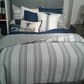 Triangle Home Fashions Farmhouse Yarn Dyed 5-Piece King Comforter Set in Gray and White, , large