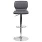 Flash Furniture Adjustable Barstool in Gray, , large