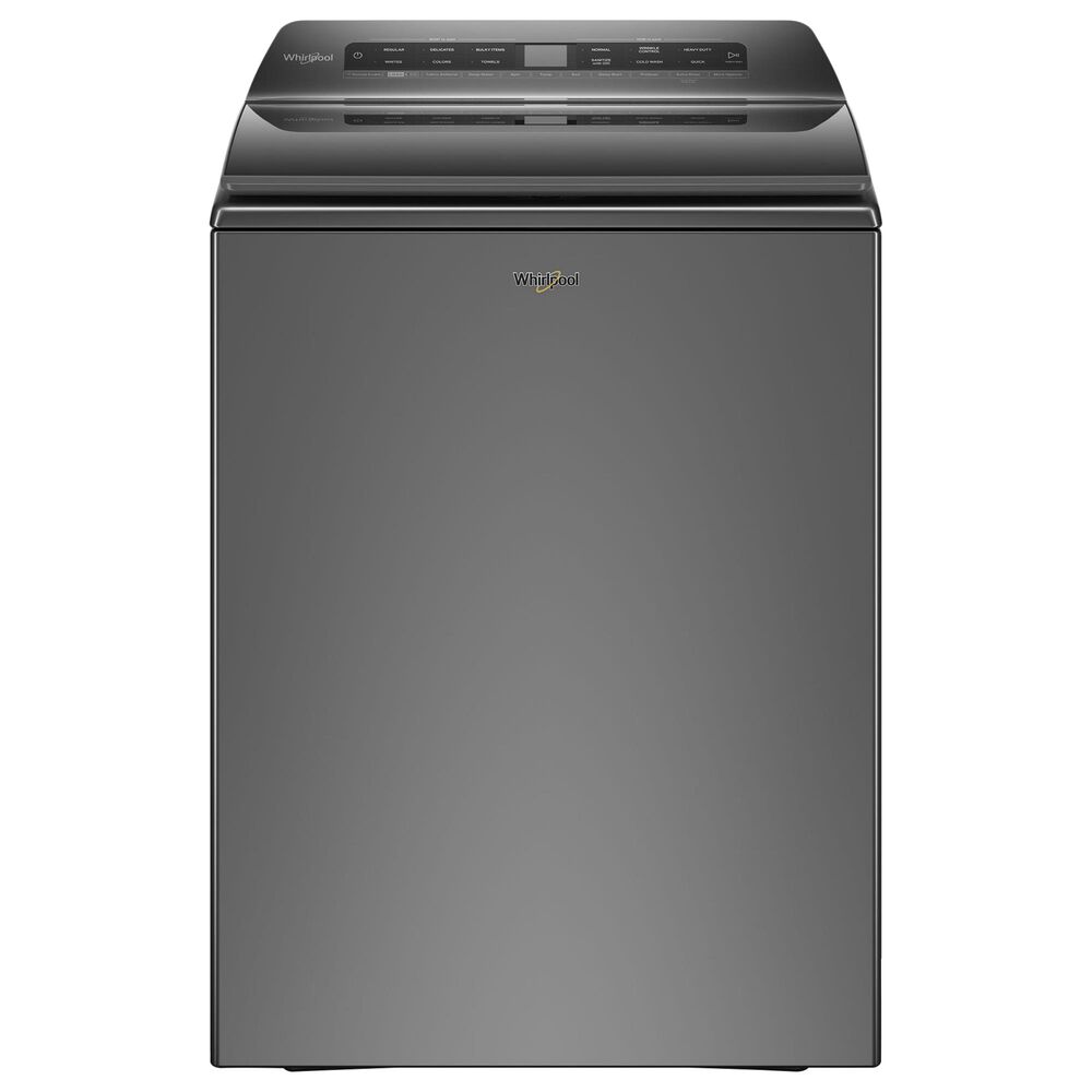 Whirlpool 4.8 Cu. Ft. Top Load Washer with Impeller in Chrome Shadow, , large