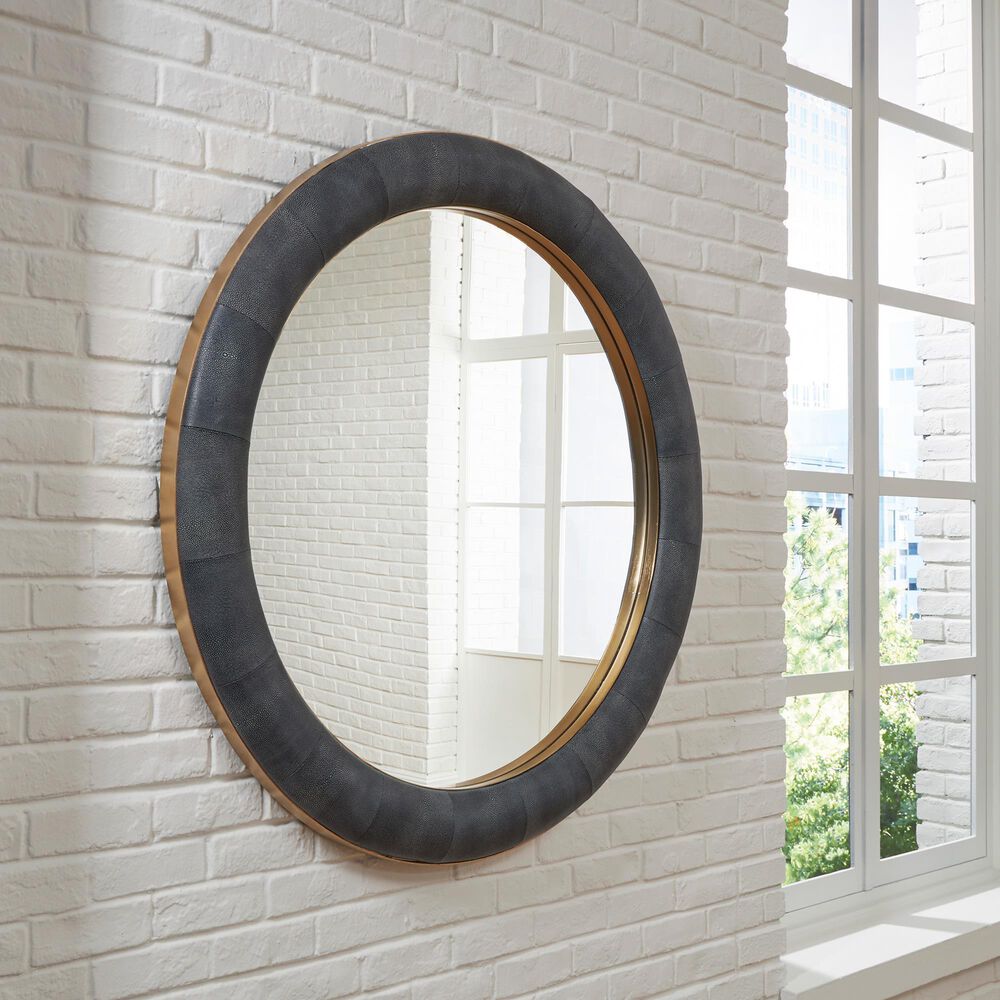 Ashley Corinsworth Accent Mirror in Charcoal, , large