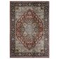 Oriental Weavers Eliana ELI11 Red and Blue 9"10" x 12"10" Area Rug, , large