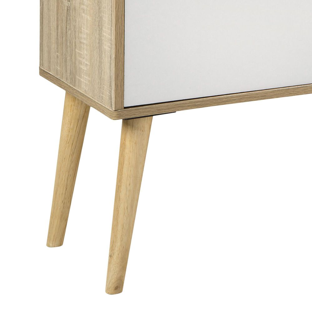 Ashley Orinfield Accent Cabinet in Natural and White, , large