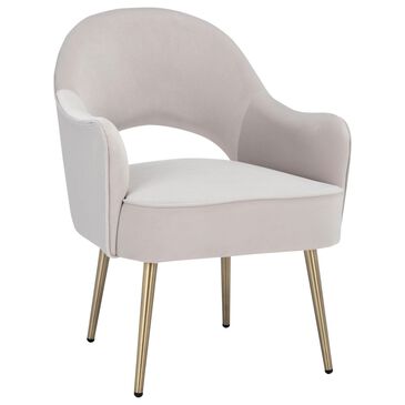 Safavieh Brinn Accent Chair in Light Grey, , large