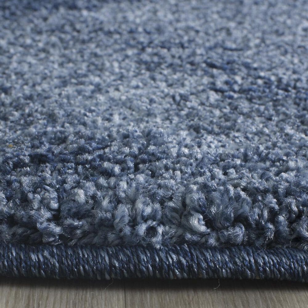 Safavieh Retro RET2144-6570 6&#39; Round Blue and Dark Blue Area Rug, , large
