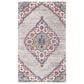 Safavieh Madison MAD153R 3" x 5" Light Grey and Fuchsia Area Rug, , large