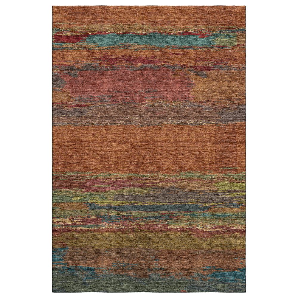 Dalyn Rug Company Trevi TV8 8" x 10" Terracotta Area Rug, , large