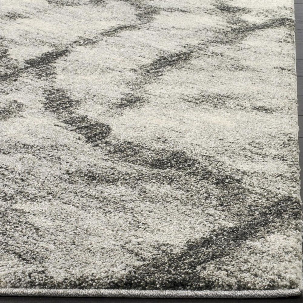 Safavieh Retro RET2144-7990 2&#39;6&quot; x 4&#39; Light Grey and Black Runner, , large