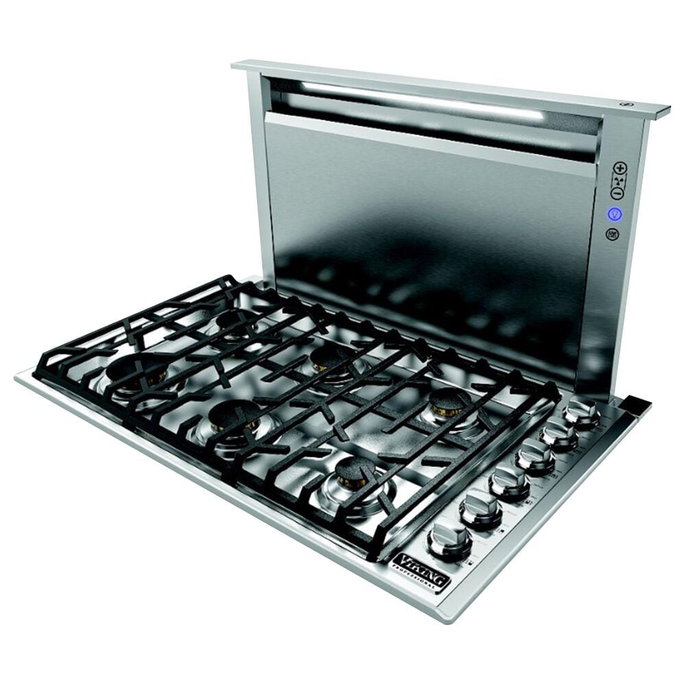 Viking Range 30&quot; Rear Downdraft with Controls on Front in Stainless Steel, , large