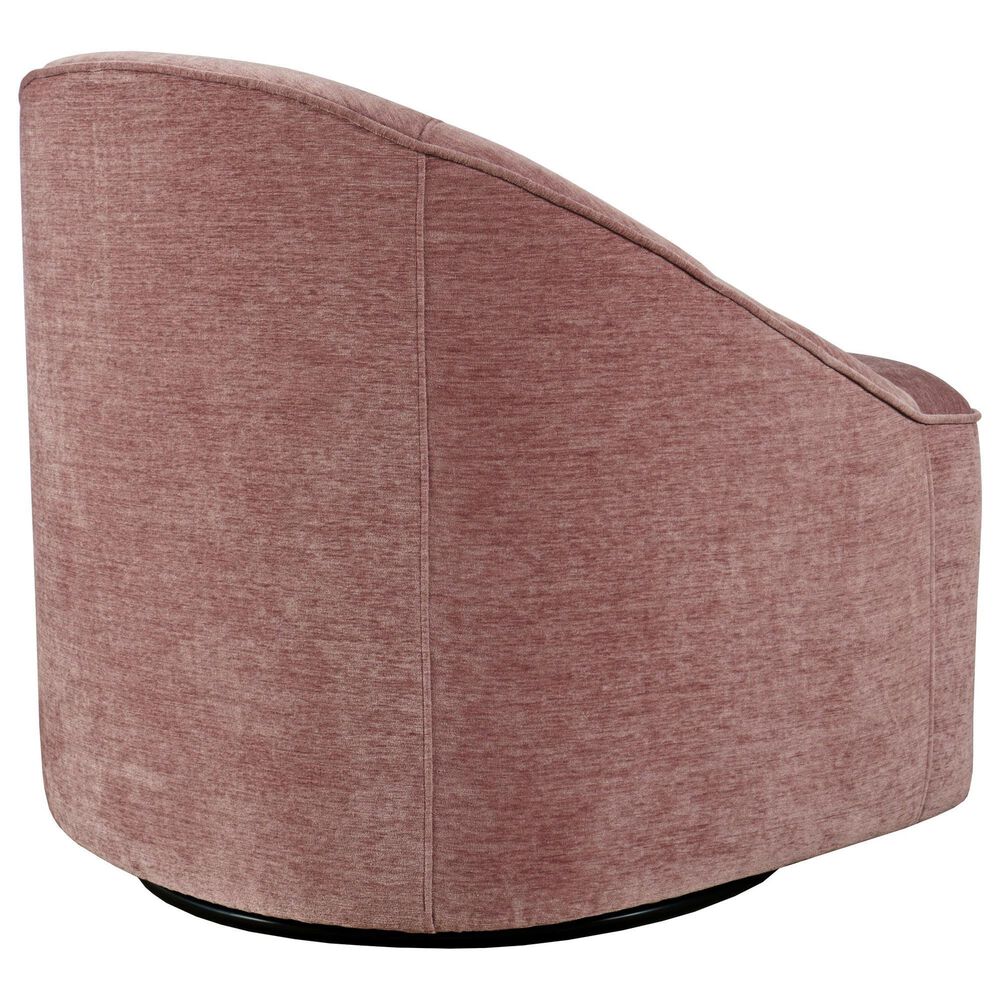 Waltham Lulu Swivel Accent Chair in Lilac, , large