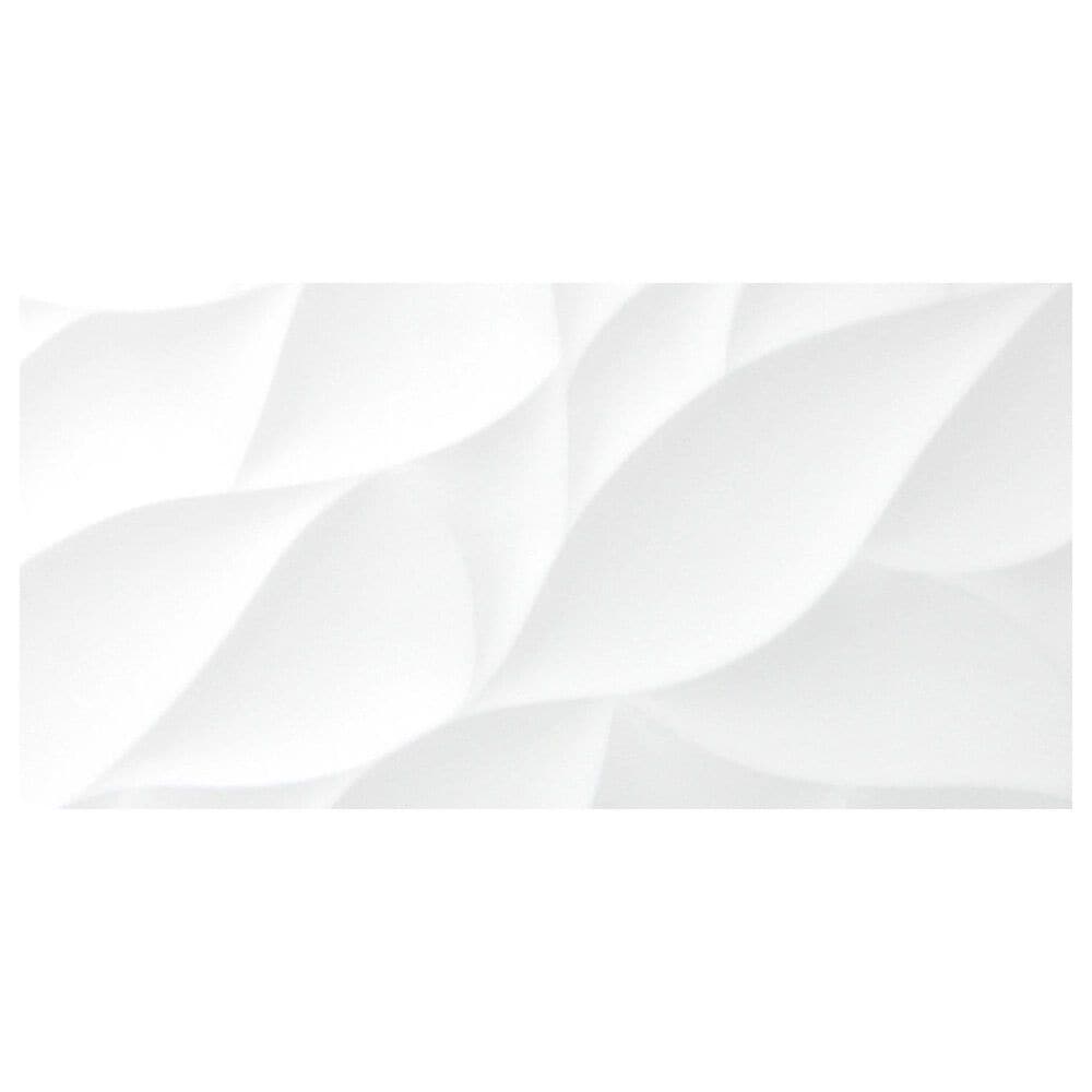 Emser Jazz White 12" x 24" Ceramic Tile, , large