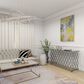 Maple and Jade Frame Console Table in Silver, , large