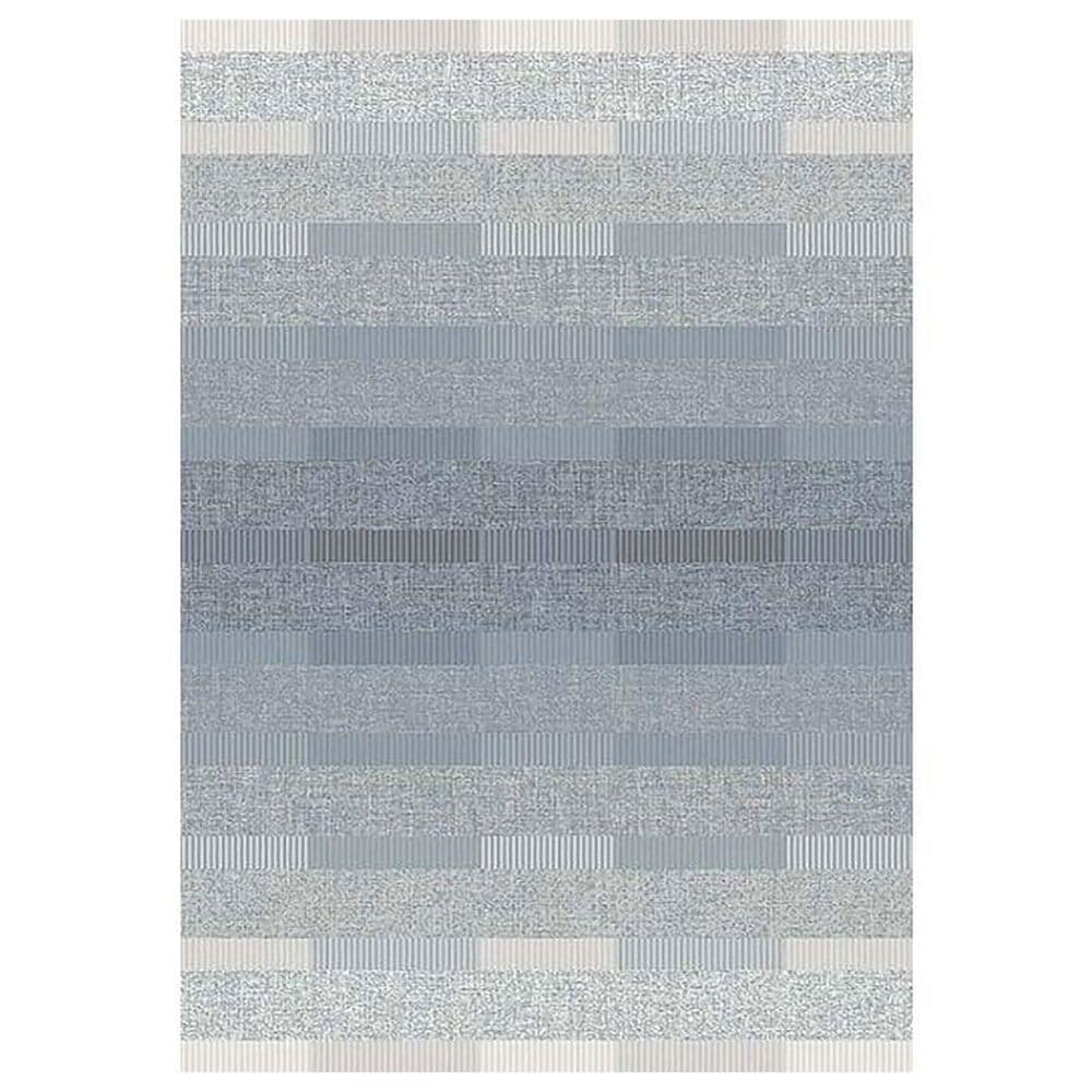 Central Oriental Landscape Xander 7"10" x 9"10" Harbour and Seamist Area Rug, , large