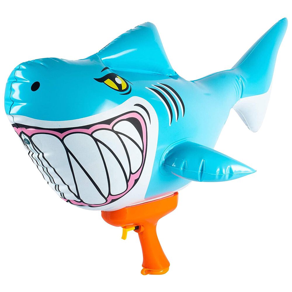 Grant & Bowman Blow Up Blaster Inflatable Shark Water Blaster, , large