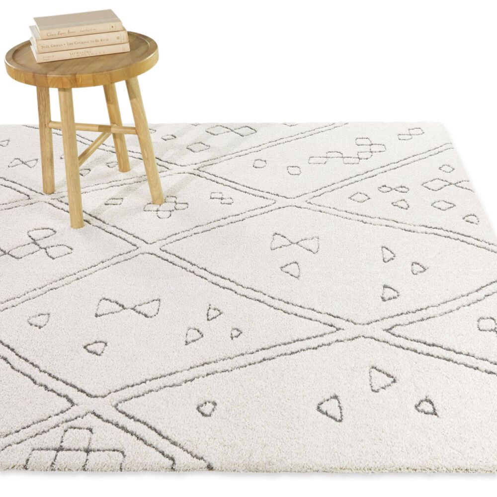 Balta Rugs Sabatino 7'10" x 10' Cream Area Rug, , large