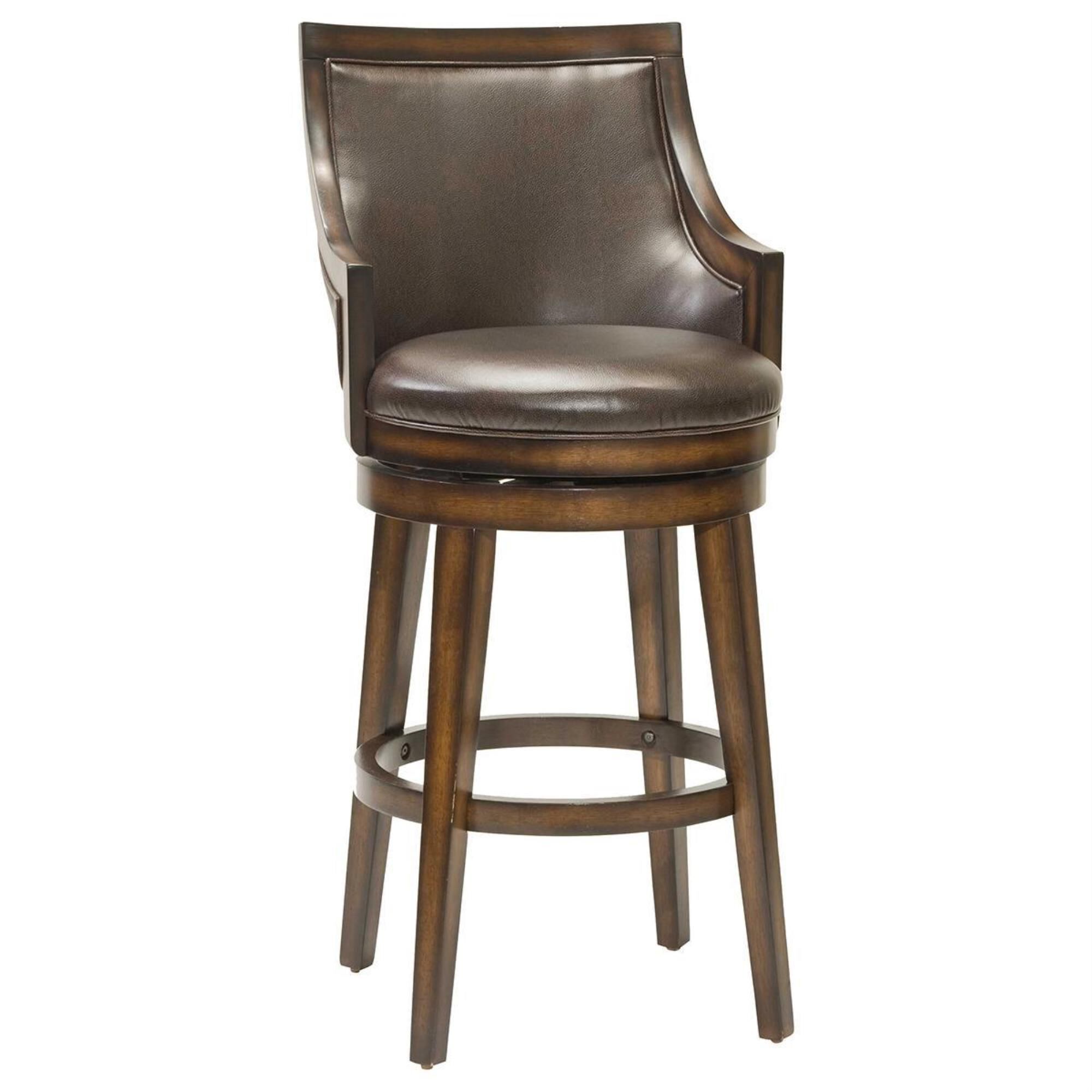 Rustic store oak stool
