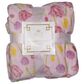 The Royal Standard 50" x 60" Tulip Fields Throw in Pink, Purple and Yellow, , large