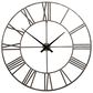Ashley Paquita Wall Clock in Antique Silver, , large