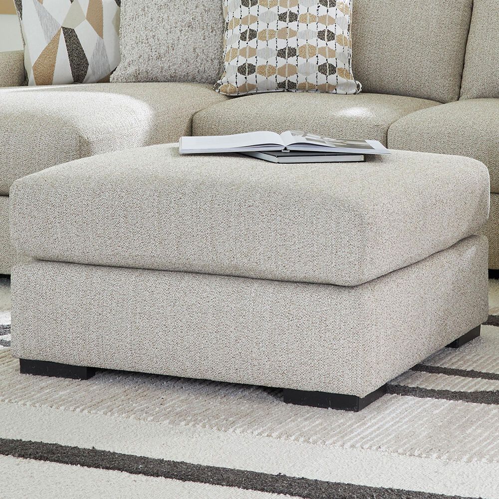 Ashley Laurelgrove Oversized Ottoman in Pebble, , large
