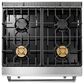 Thor Kitchen 30" Tilt Panel Professional Liquid Propane Range in Stainless Steel, , large