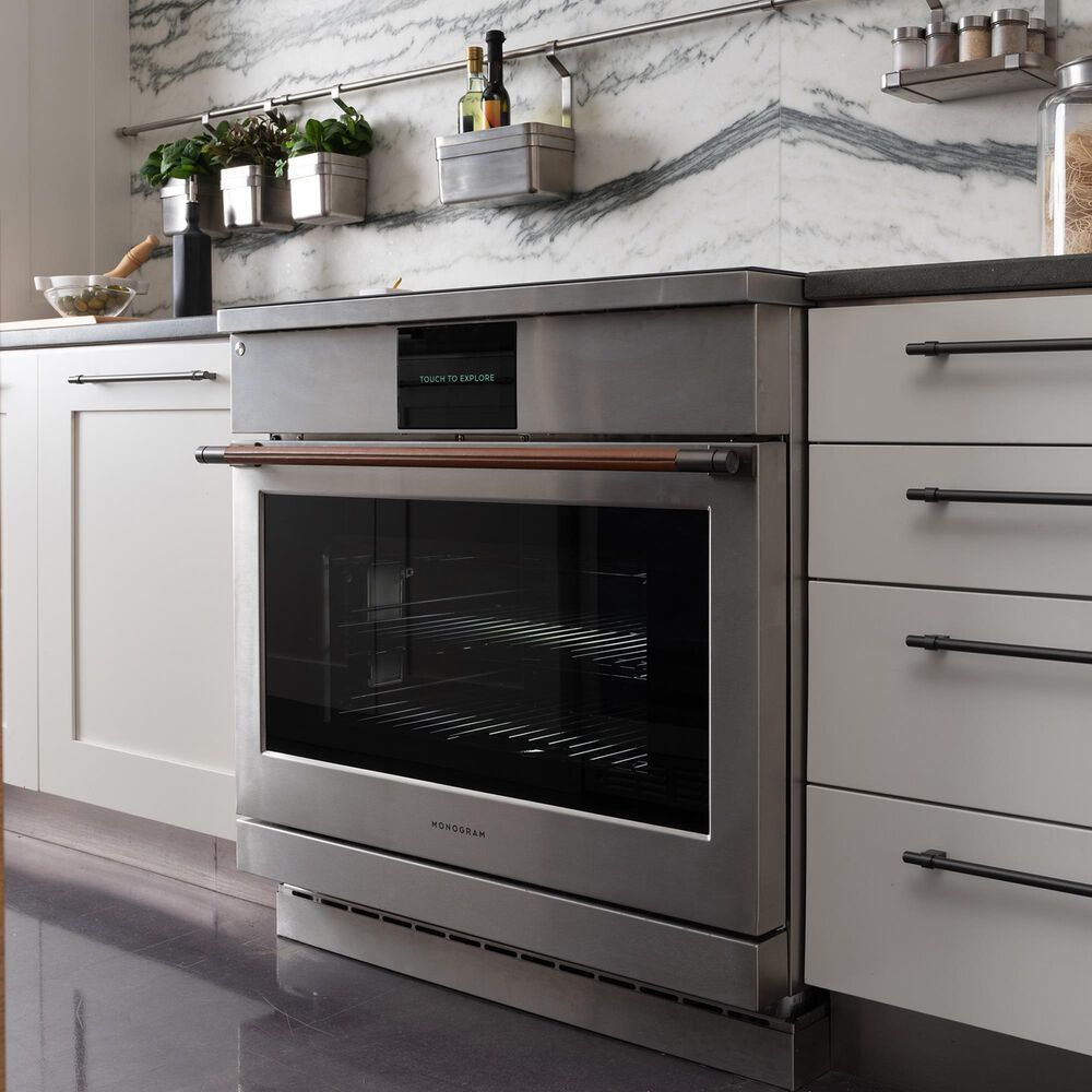 Monogram 30&quot; Induction Professional Range with 4-Elements in  Stainless Steel, , large