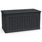 HOMLUX 230-Gallon Outdoor Storage Deck Box with Lockable Lid in Black, , large