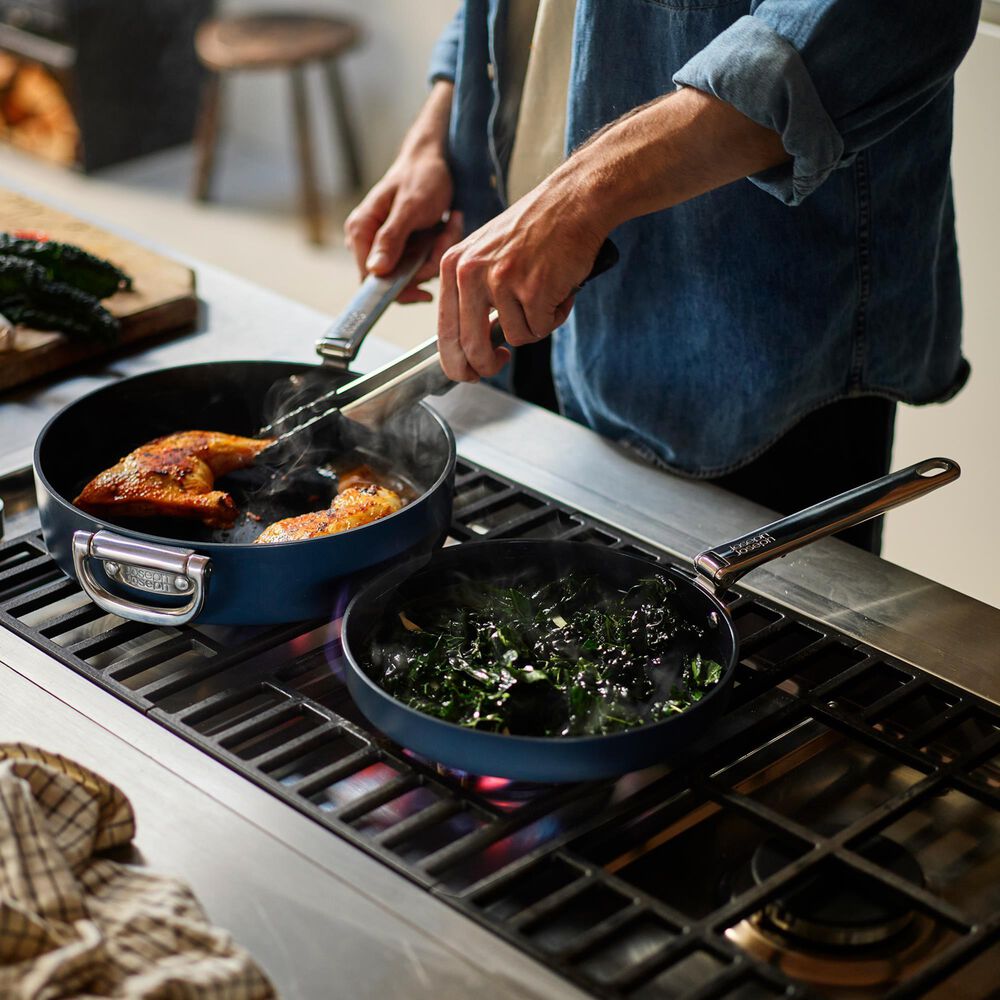 Joseph Joseph Space 8-piece Non-stick Ceramic Cookware Set with Folding Handles, , large