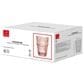 Bormioli Barshine Long Drink Stackable Drinking Glasses in Peach (Set of 6), , large