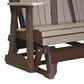 Amish Orchard 4" Adirondack Glider in Weatherwood and Chestnut, , large