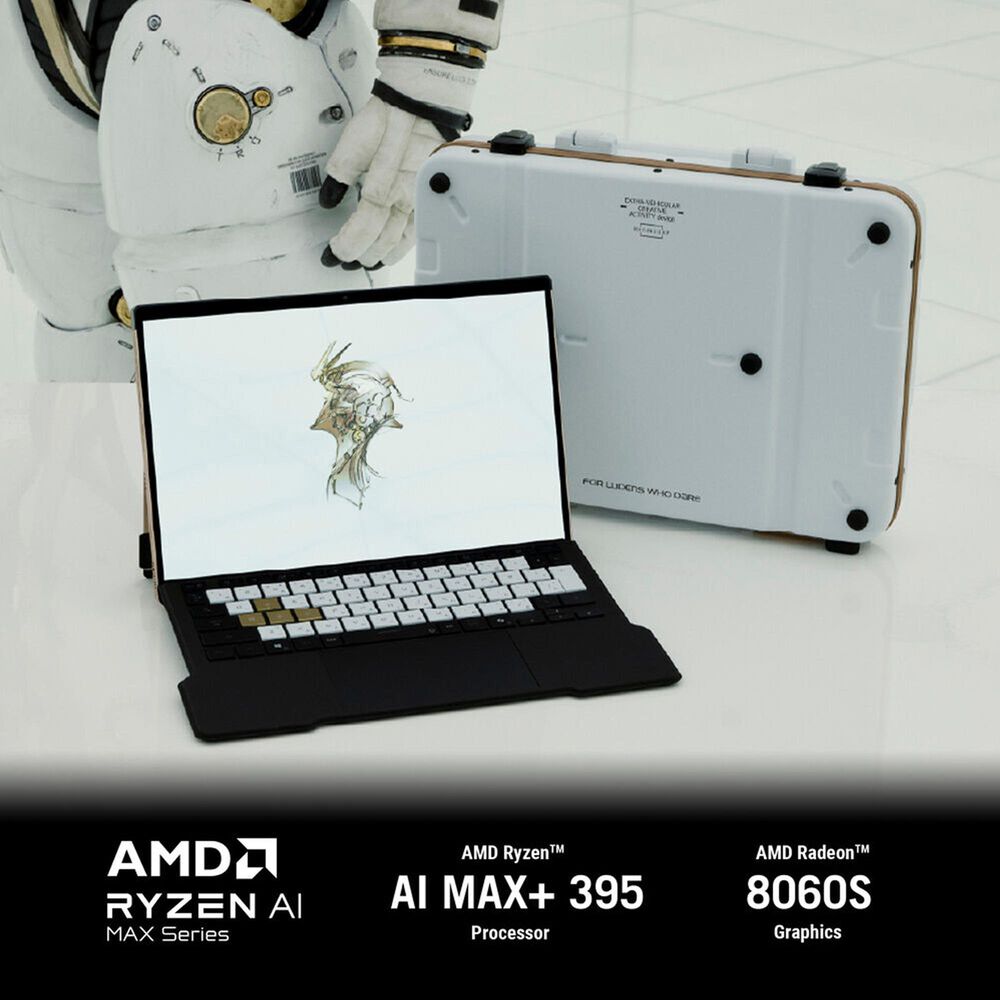 ASUS 13.4" ROG Flow Gaming Laptop | AMD Ryzen AI MAX+ 395 - 128GB RAM - AMD Radeon 8060S Graphics - 1TB SSD in Decennium Gold, , large