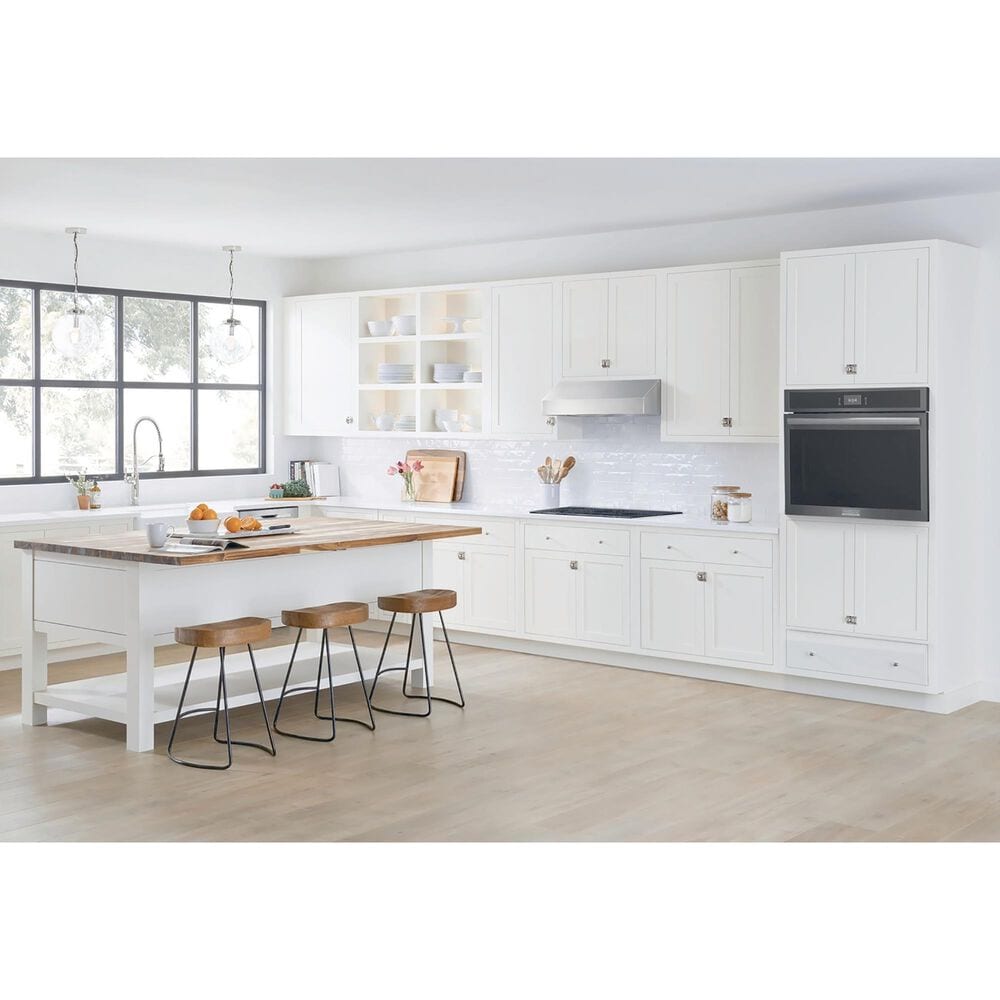 Frigidaire Gallery 30&#39;&#39; Single Electric Wall Oven with Total Convection in Black Stainless Steel, , large