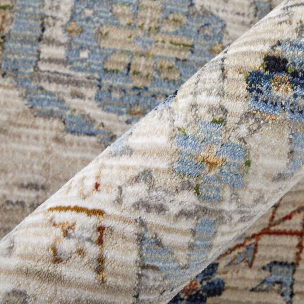 Feizy Melrose 2&#39;6&quot; x 7&#39;3&quot; Beige and Multicolor Runner, , large