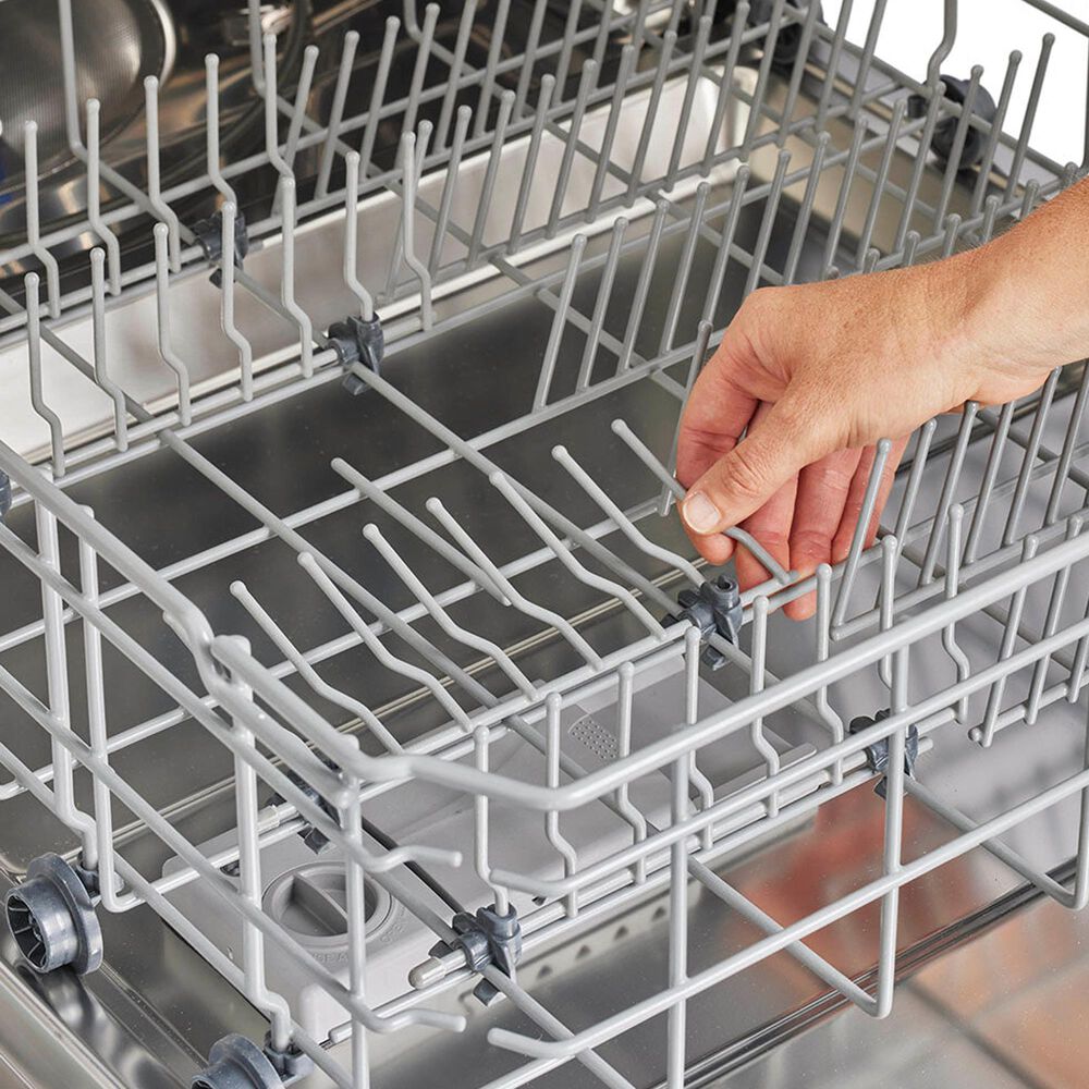 Unique Appliances Classic Retro 24" Top Control Dishwasher in Midnight Black, , large