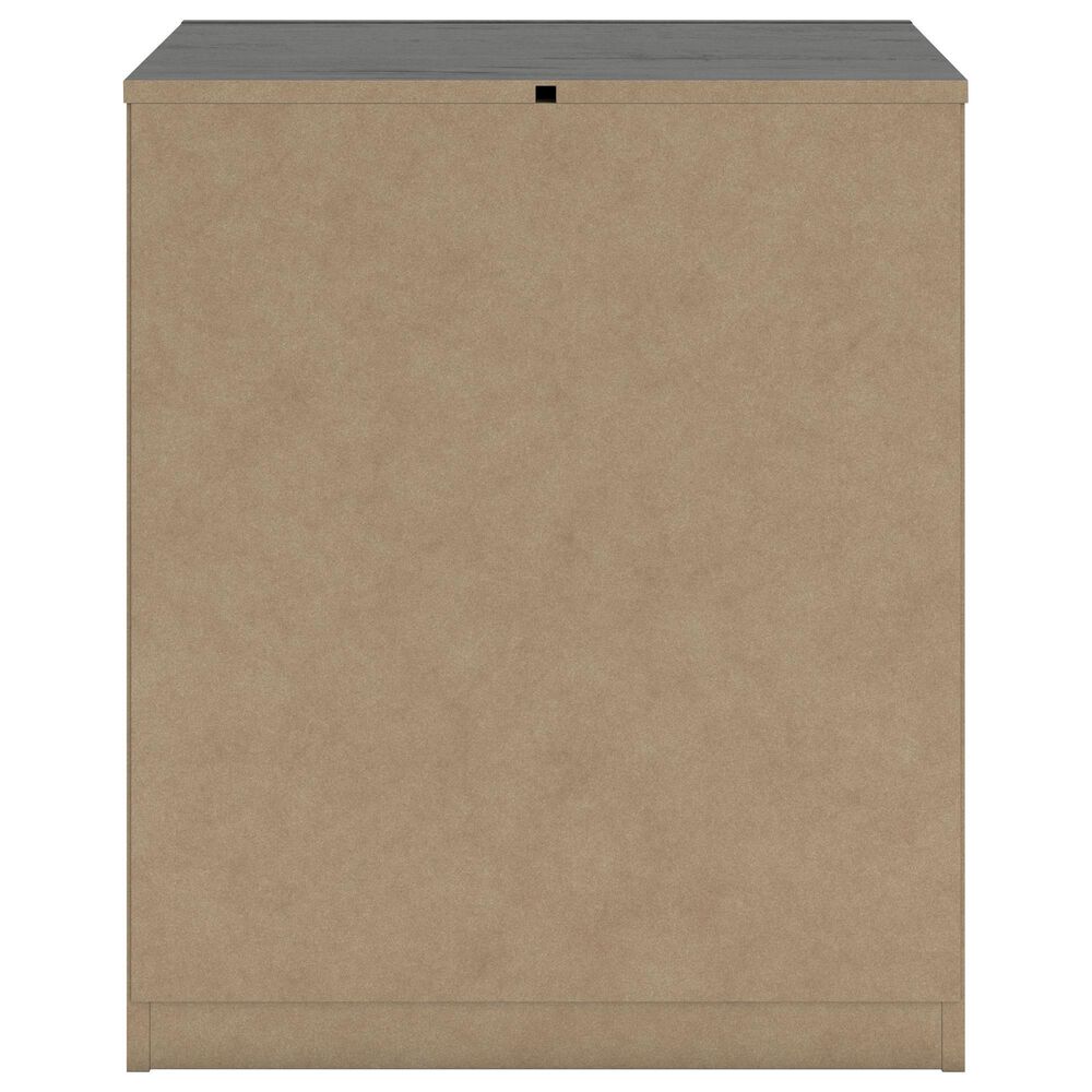 Ashley Fraluna 2-Drawer Nightstand in Dark Charcoal, , large