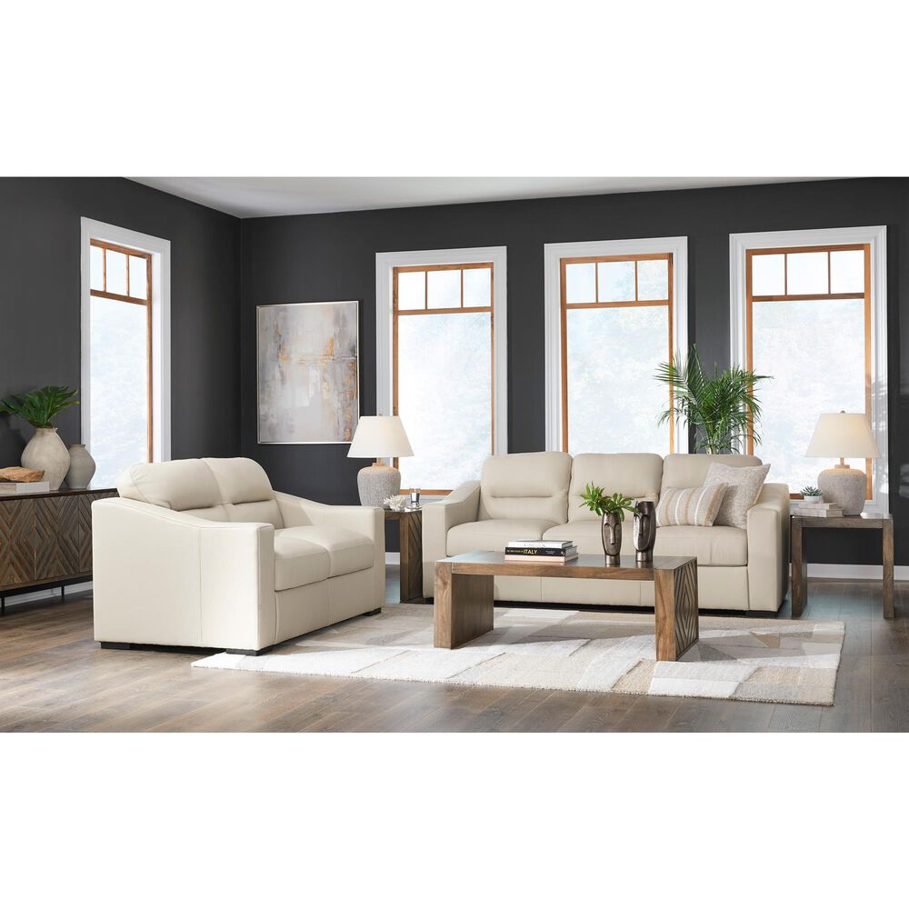 Ashley Treasure Trove Stationary Loveseat in Almond, , large