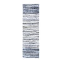 Surya Denim DNM-1001 2ft 6in x 8in Blue and Navy Runner