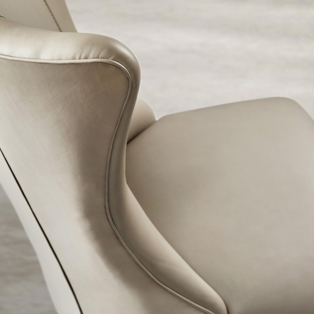 Hooker Furniture Lynn Executive Swivel Tilt Chair in Glazed Gold and Black, , large