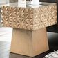 Zuo Modern Mayan Side Table in Bronze and Mirrored, , large