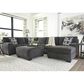 Ashley Ballinasloe Oversized Accent Ottoman in Smoke, , large